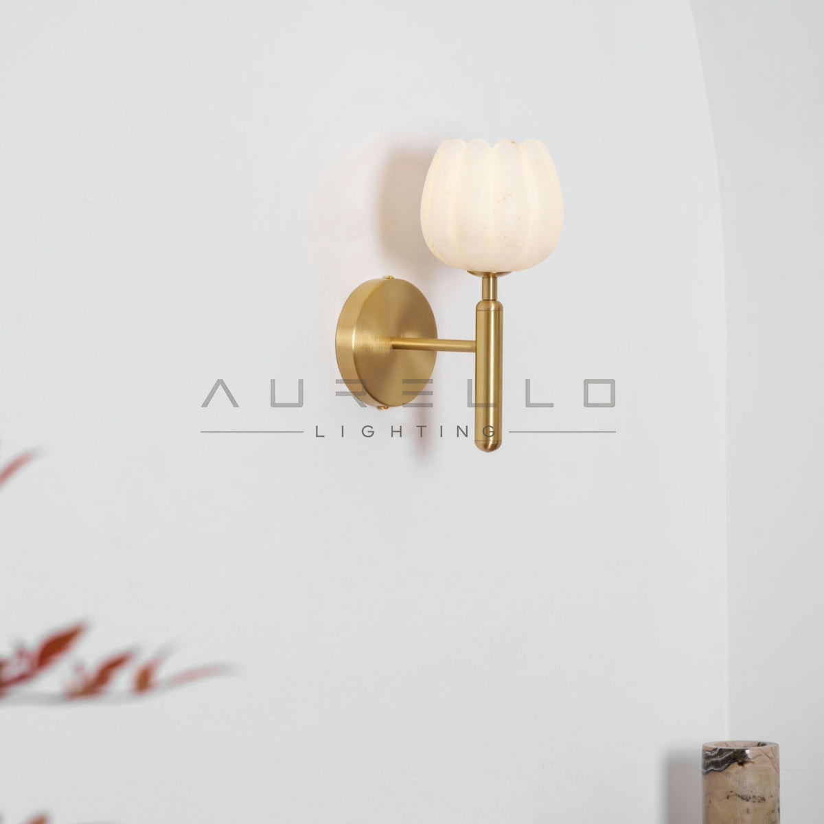 Mian Alabaster Wall Lamp