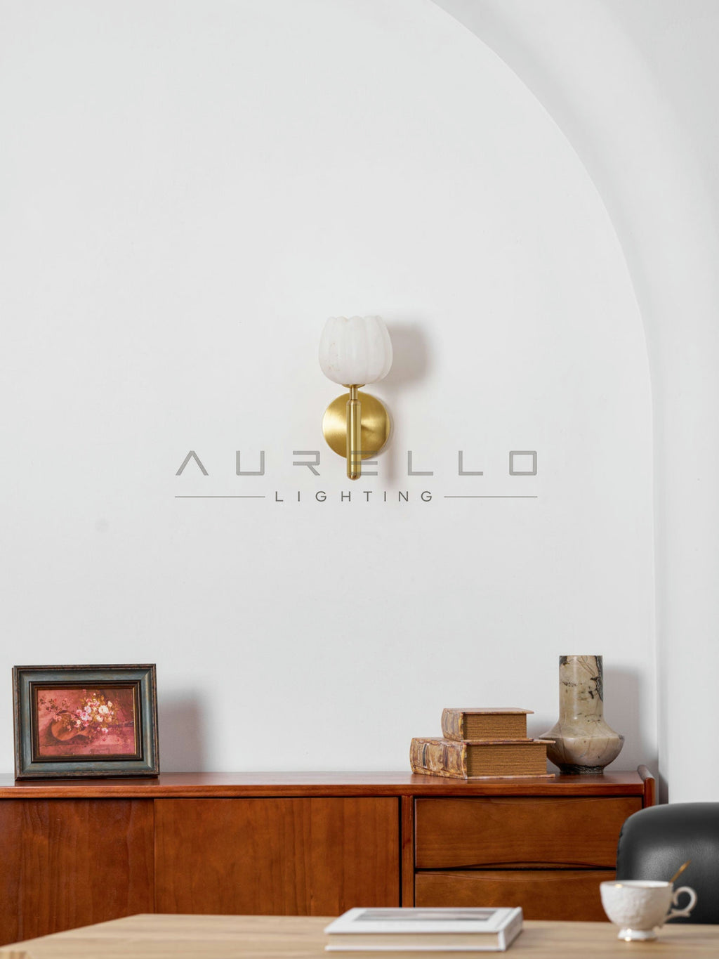 Mian Alabaster Wall Lamp