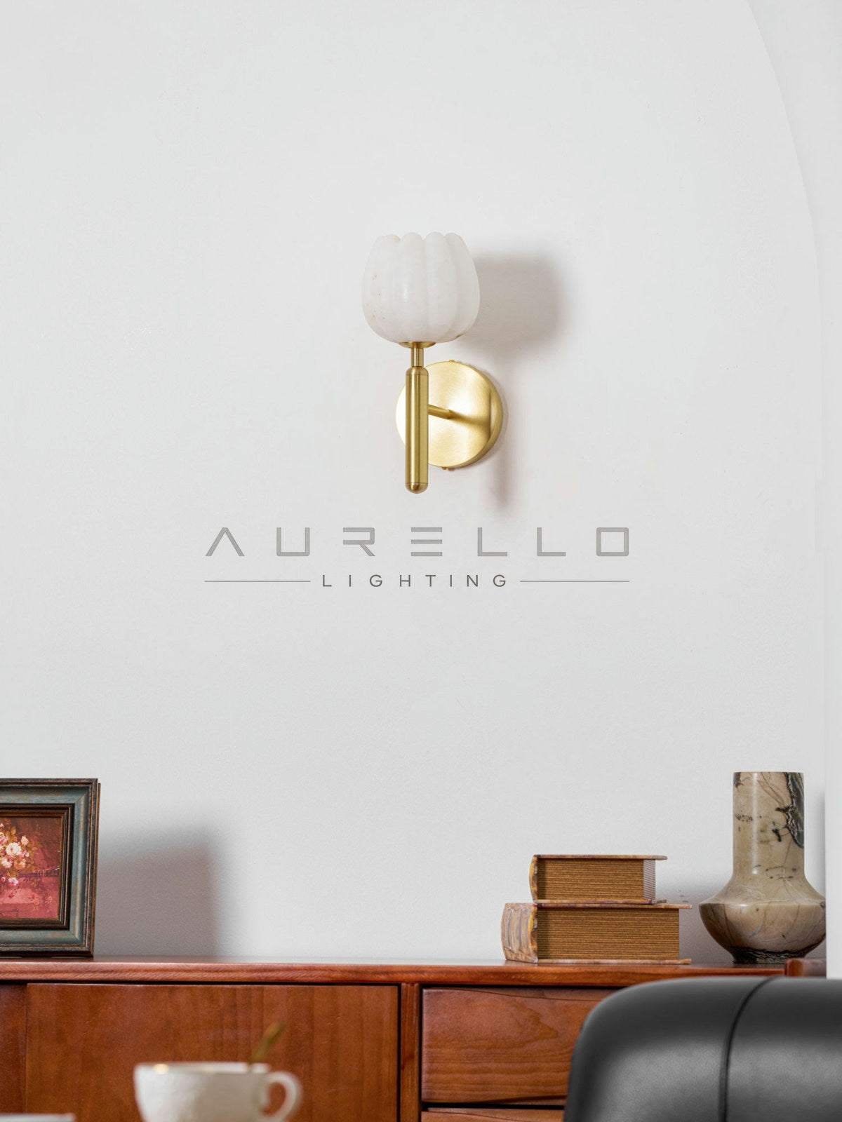 Mian Alabaster Wall Lamp