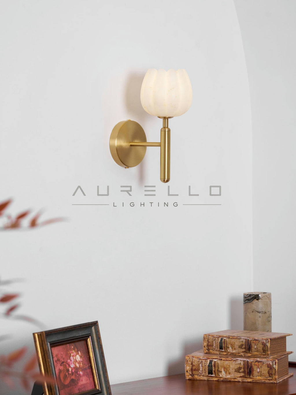 Mian Alabaster Wall Lamp