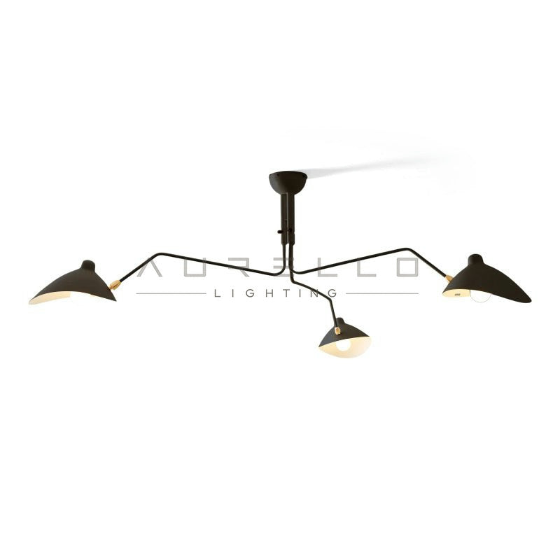 Multi-Arm Spider Ceiling Light A