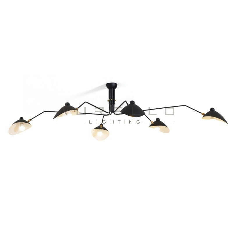 Multi-Arm Spider Ceiling Light A