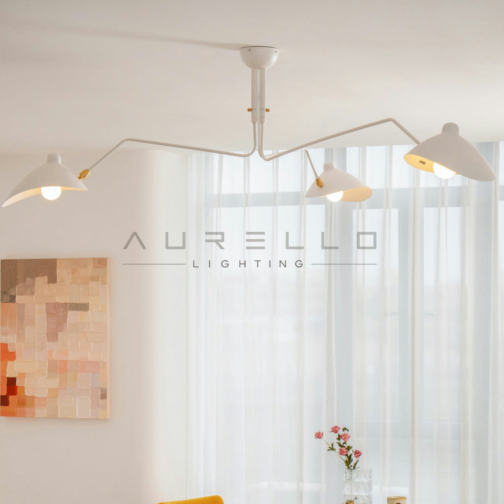 Multi-Arm Spider Ceiling Light A