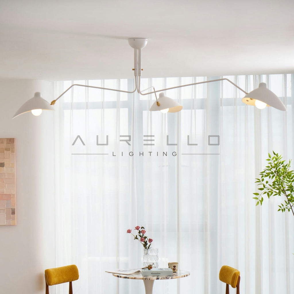 Multi-Arm Spider Ceiling Light A