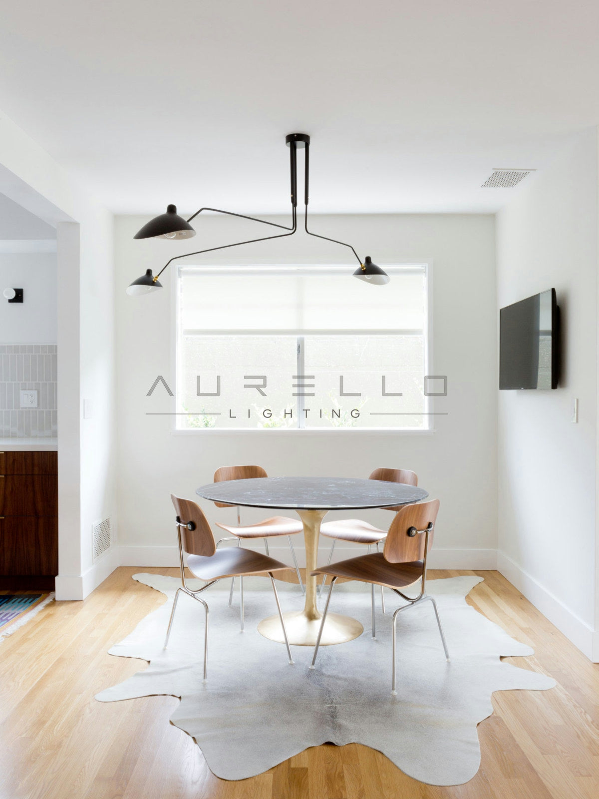 Multi-Arm Spider Ceiling Light A