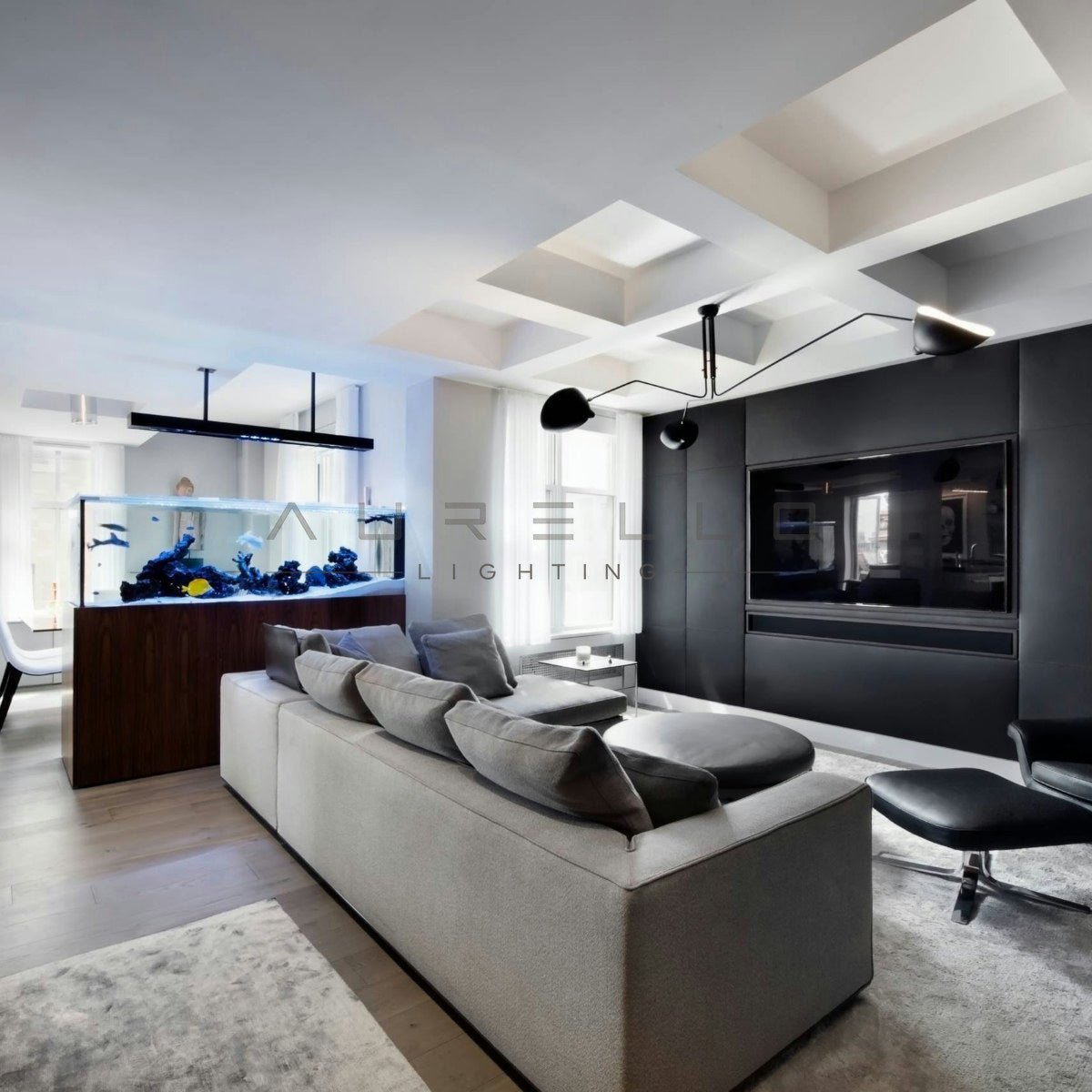 Multi-Arm Spider Ceiling Light A