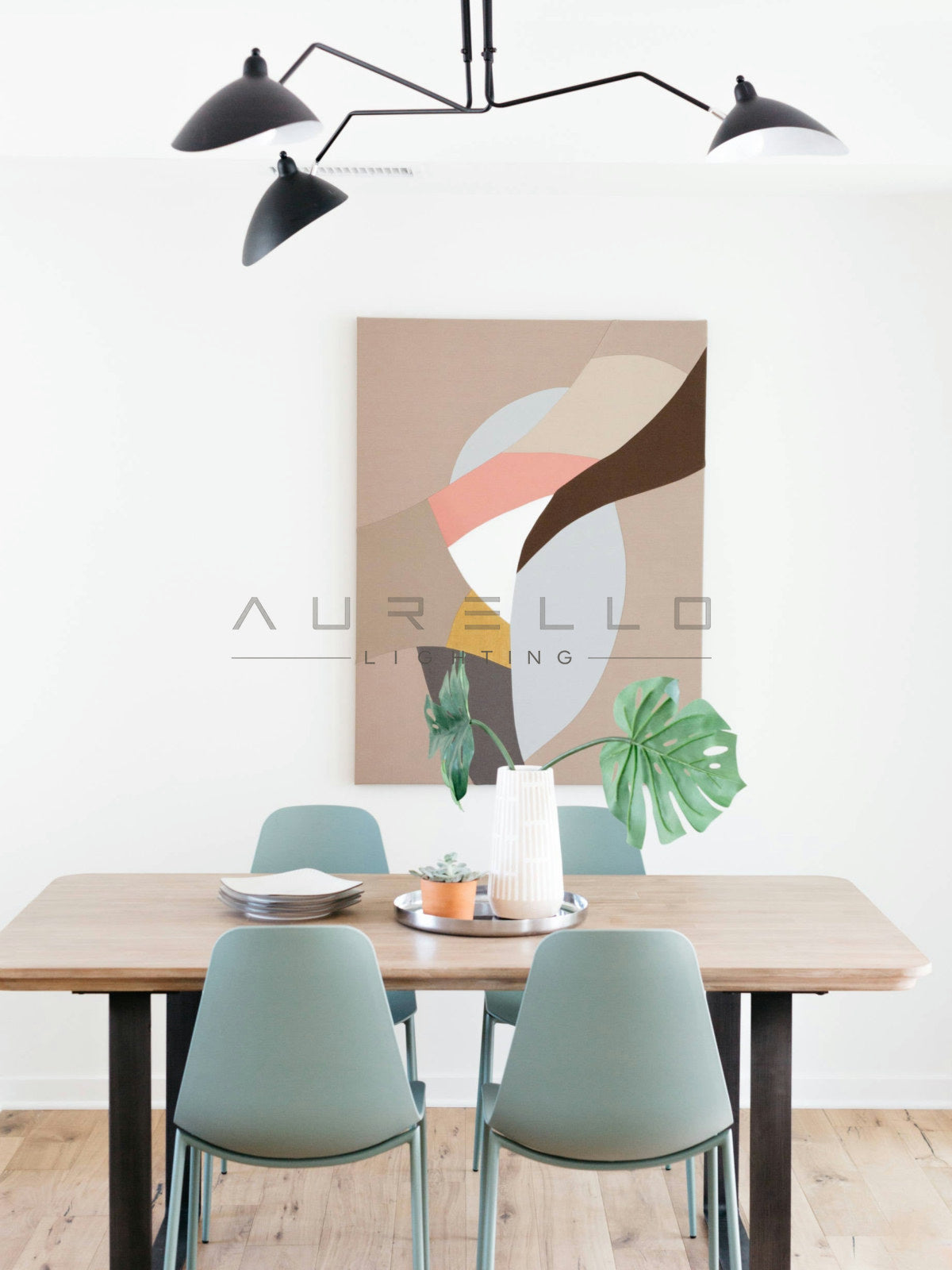 Multi-Arm Spider Ceiling Light A