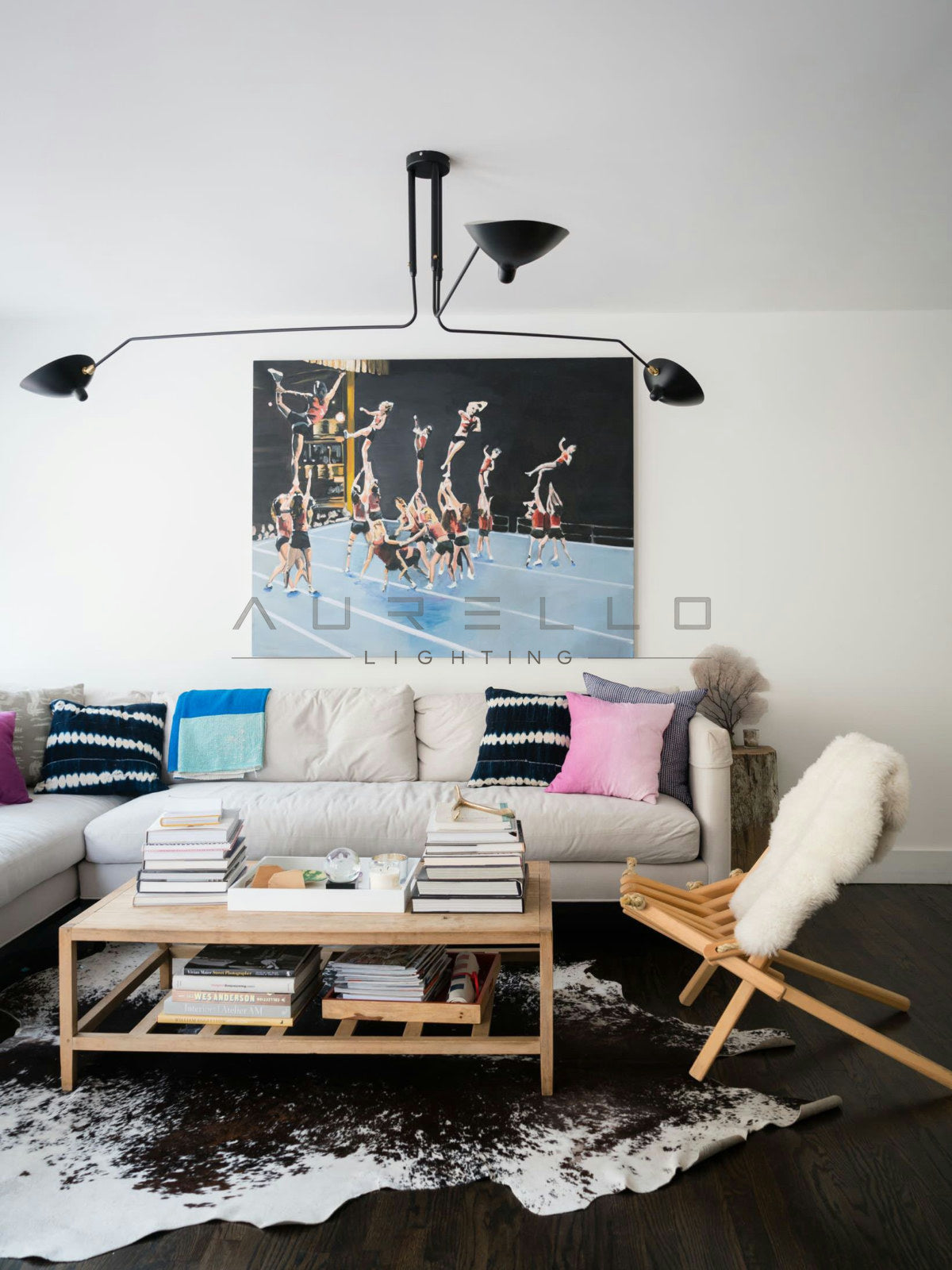 Multi-Arm Spider Ceiling Light A