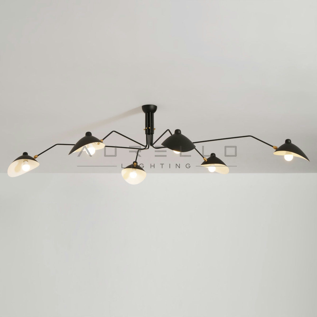 Multi-Arm Spider Ceiling Light A