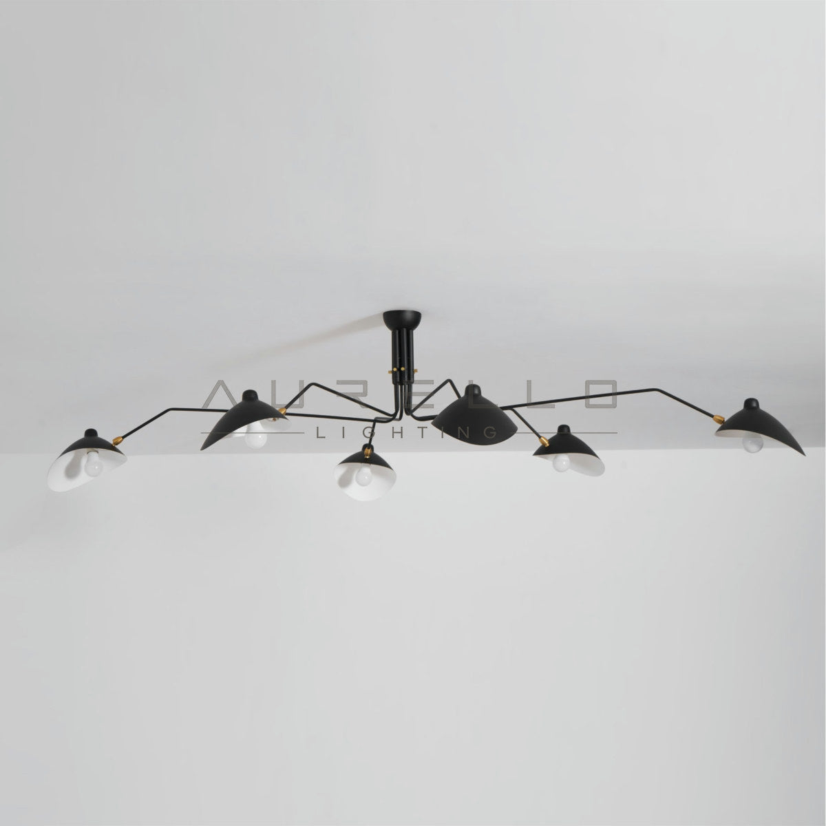 Multi-Arm Spider Ceiling Light A