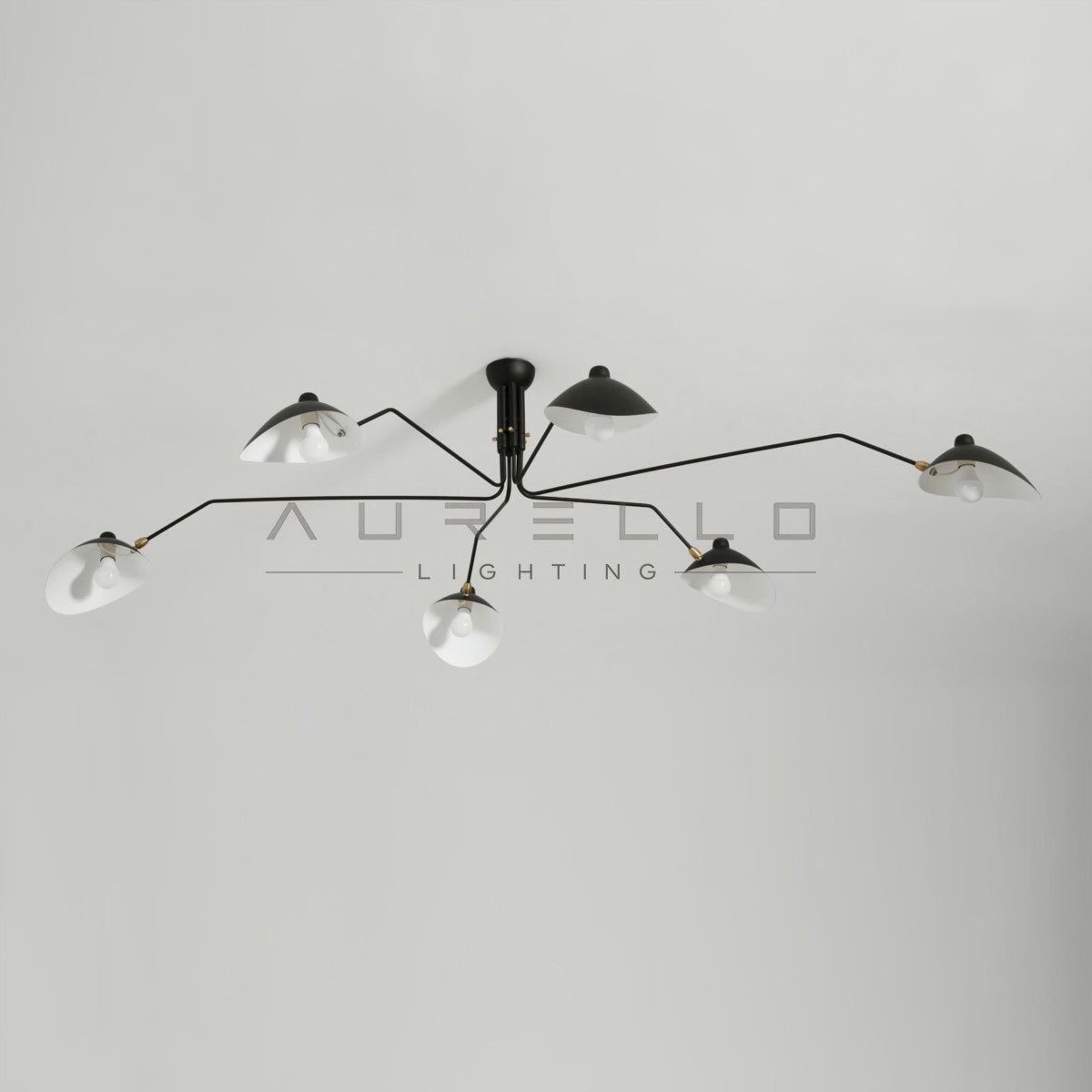 Multi-Arm Spider Ceiling Light A