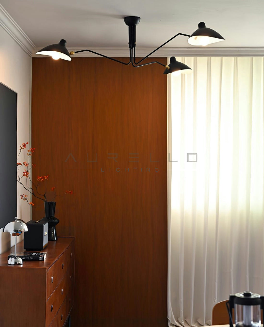 Multi-Arm Spider Ceiling Light A