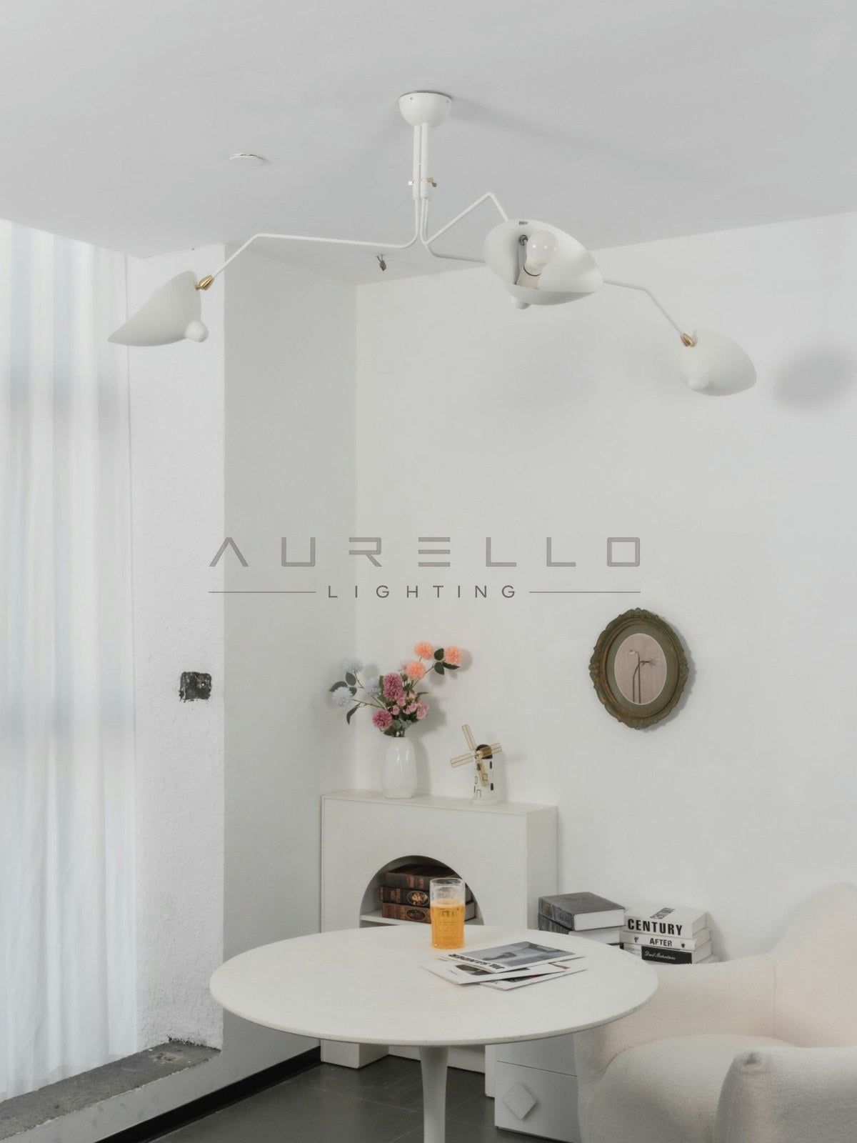 Multi-Arm Spider Ceiling Light A