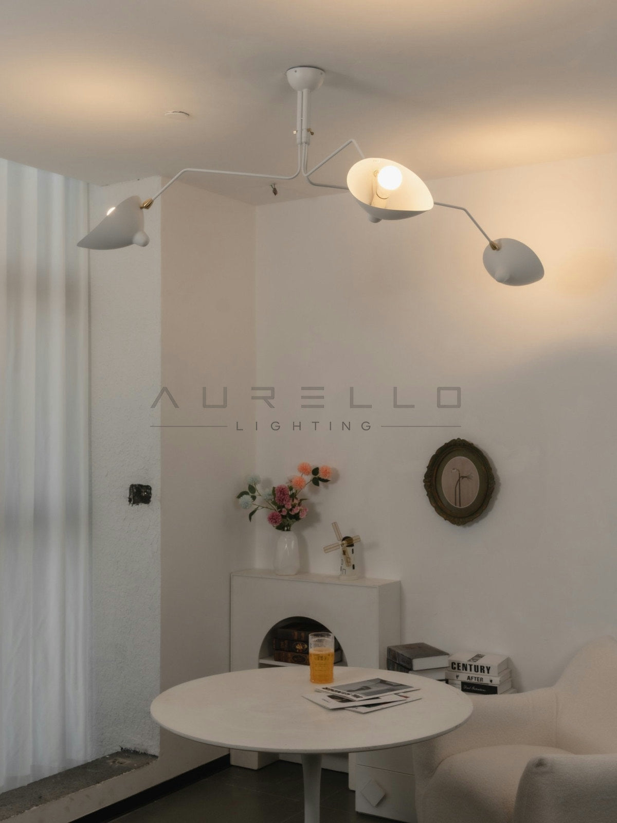 Multi-Arm Spider Ceiling Light A