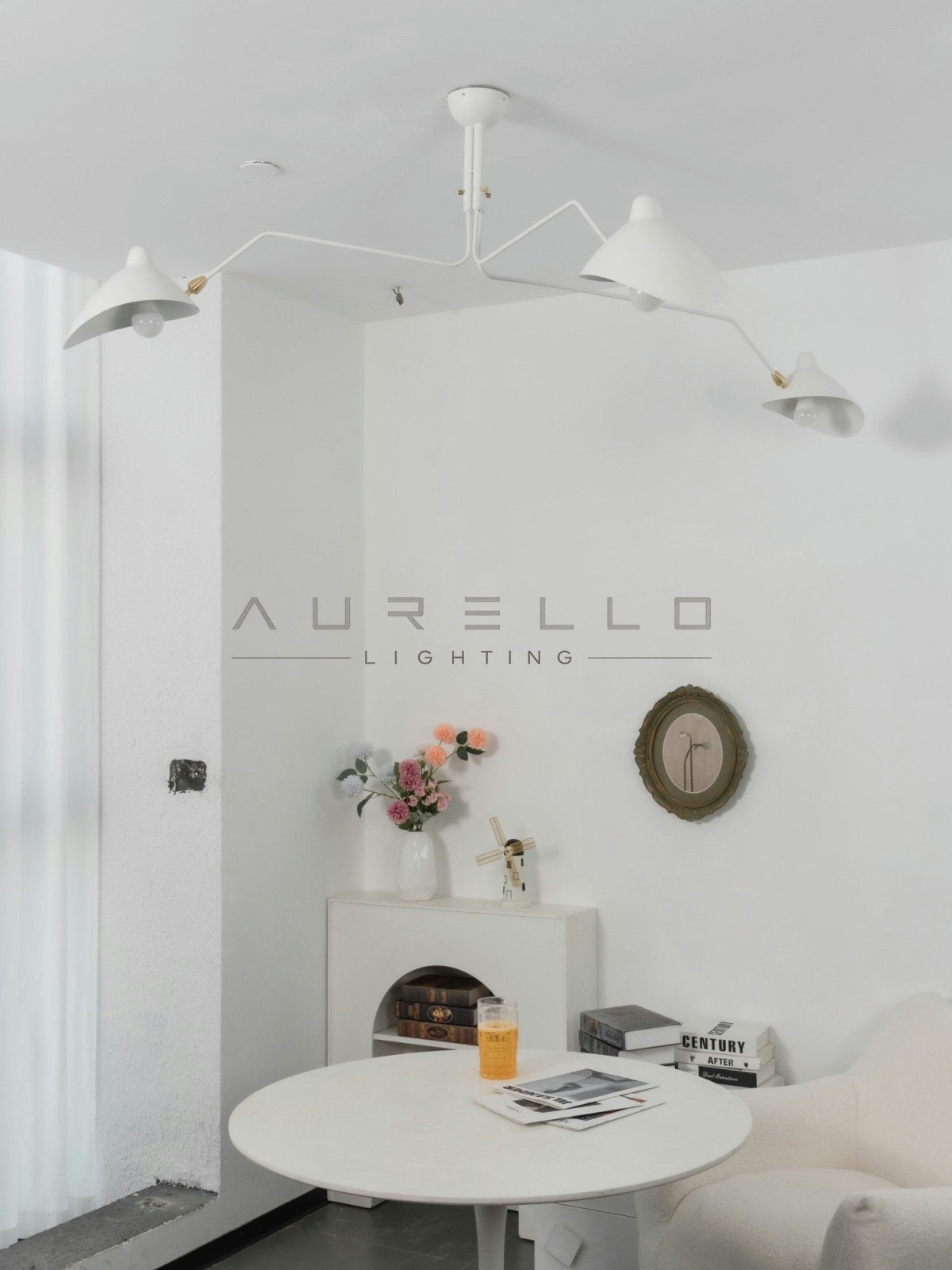 Multi-Arm Spider Ceiling Light A
