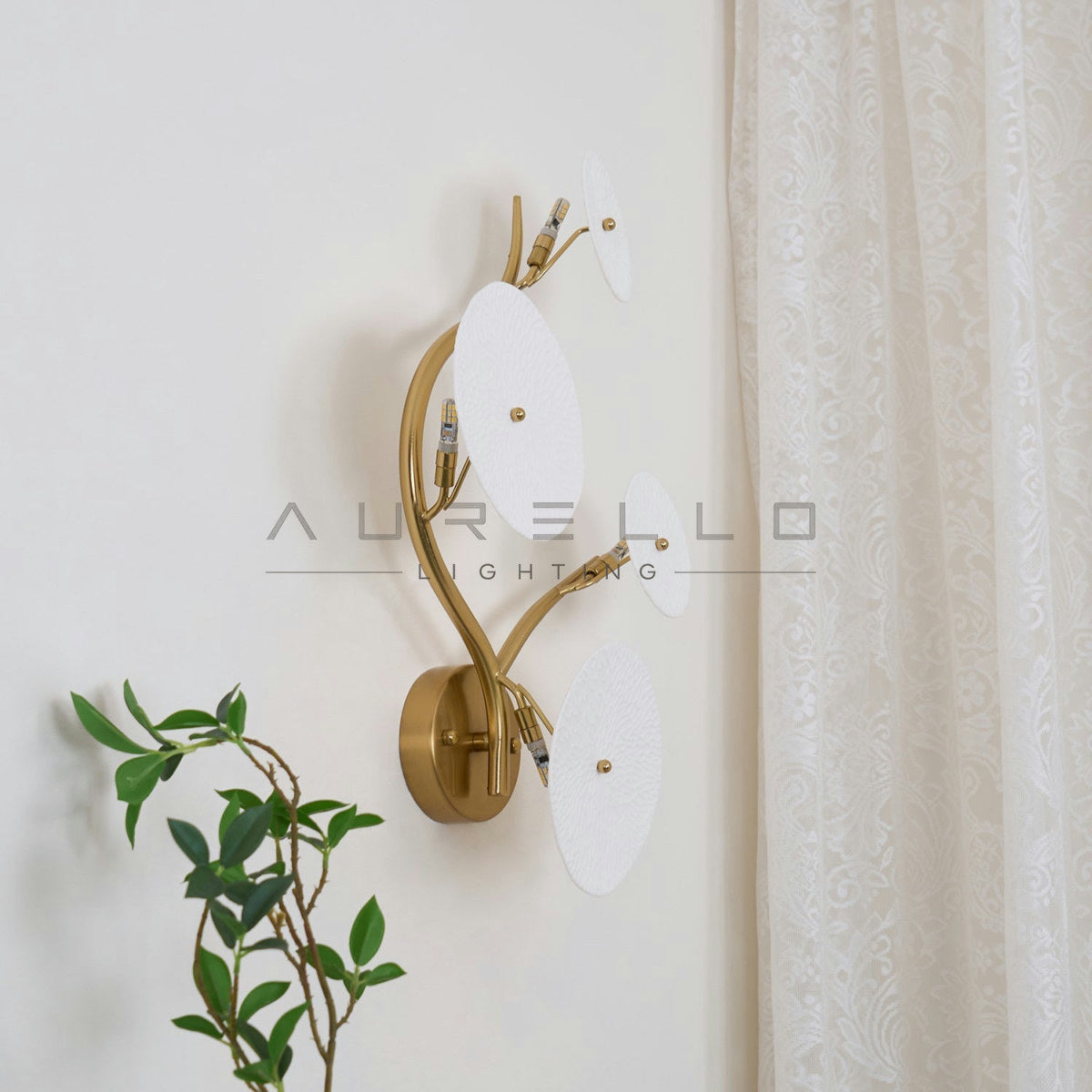 Lotus Petal Wall Lamp