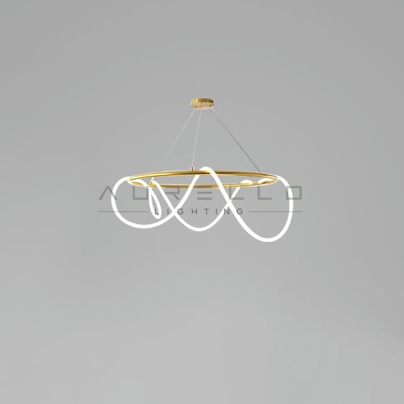 Flexible Linear Curve Chandelier