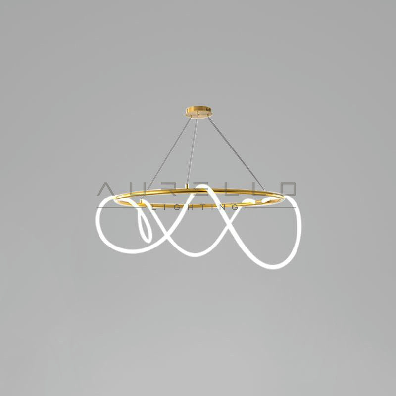 Flexible Linear Curve Chandelier
