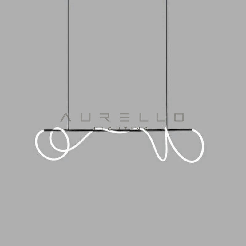 Flexible Linear Curve Chandelier