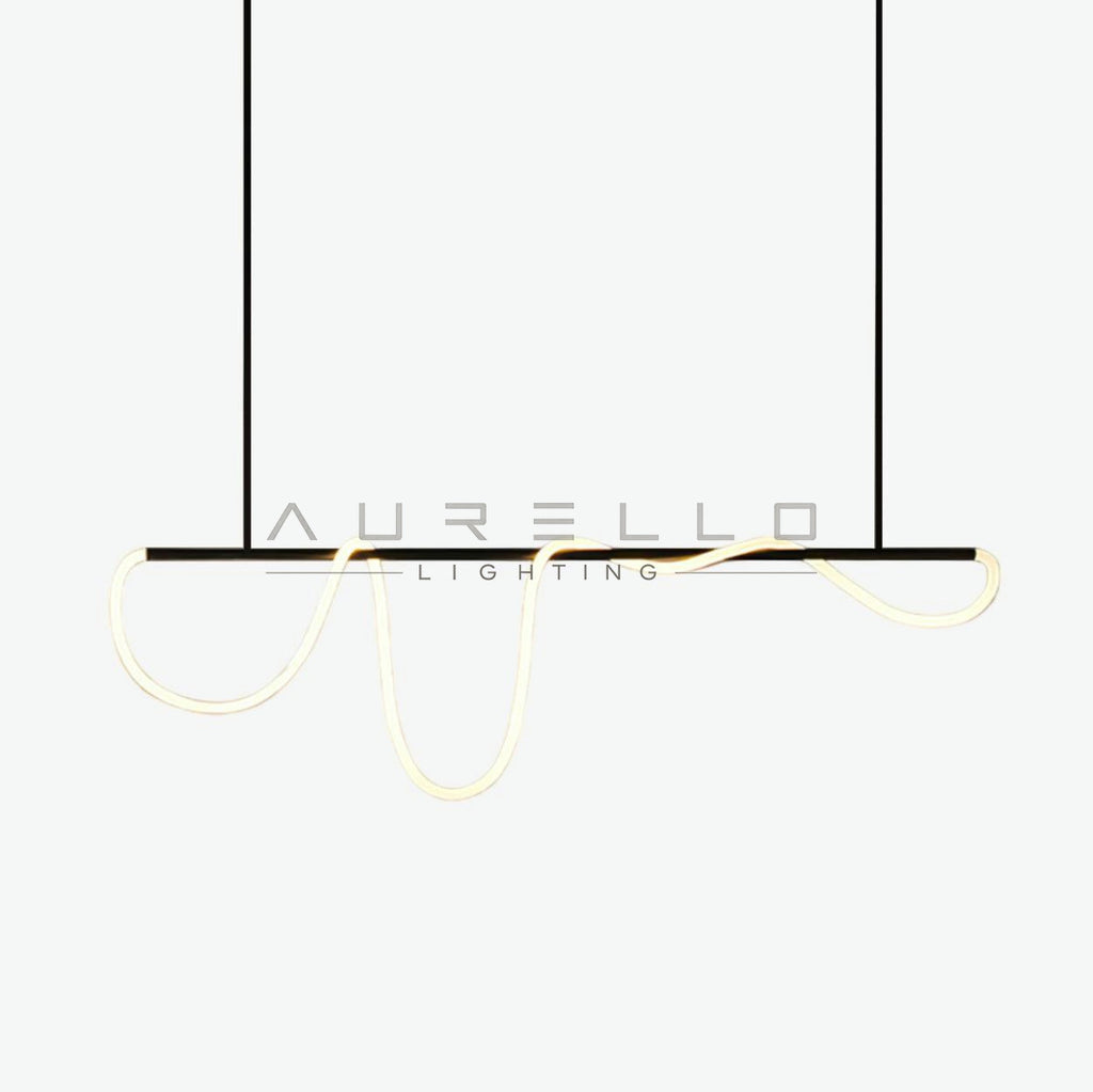 Flexible Linear Curve Chandelier