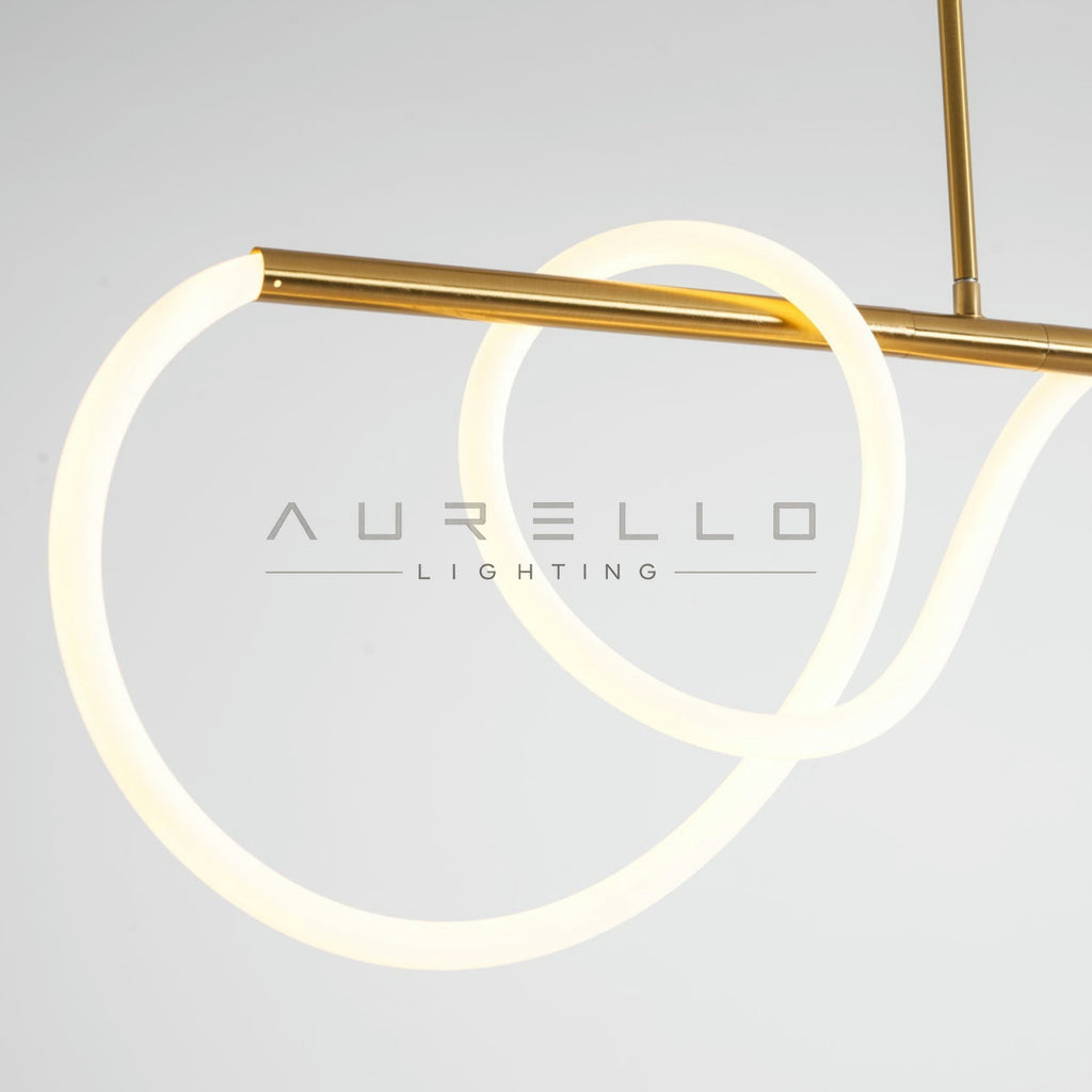 Flexible Linear Curve Chandelier