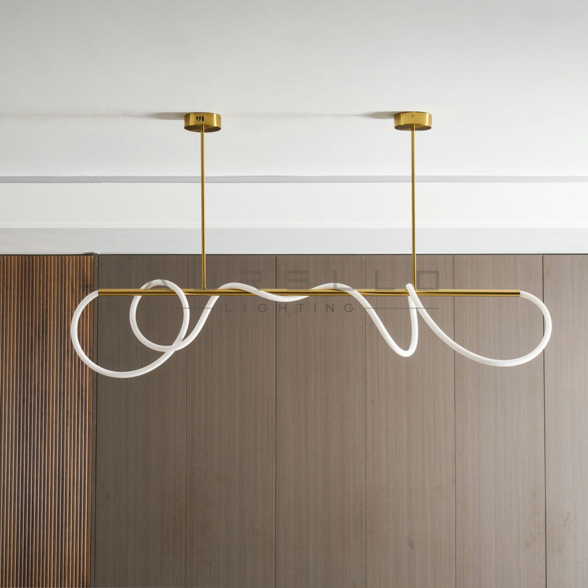 Flexible Linear Curve Chandelier