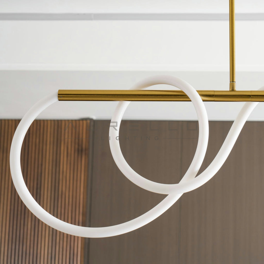 Flexible Linear Curve Chandelier