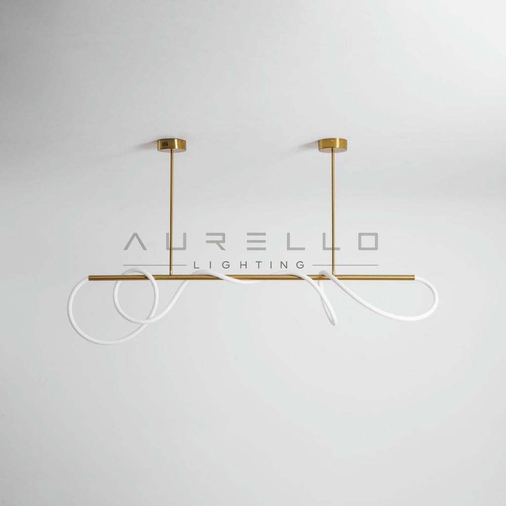 Flexible Linear Curve Chandelier