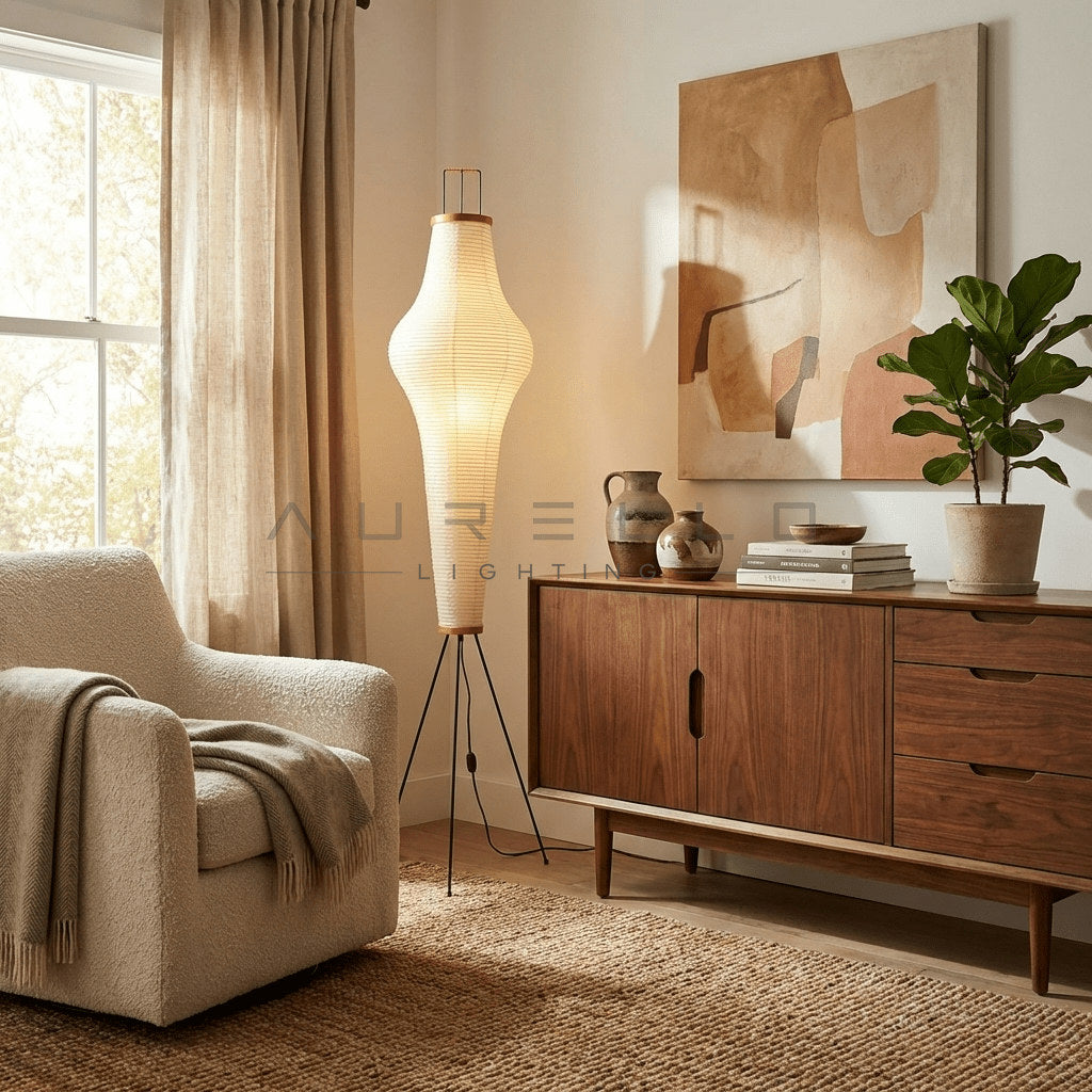 Rice Paper Floor Lamp