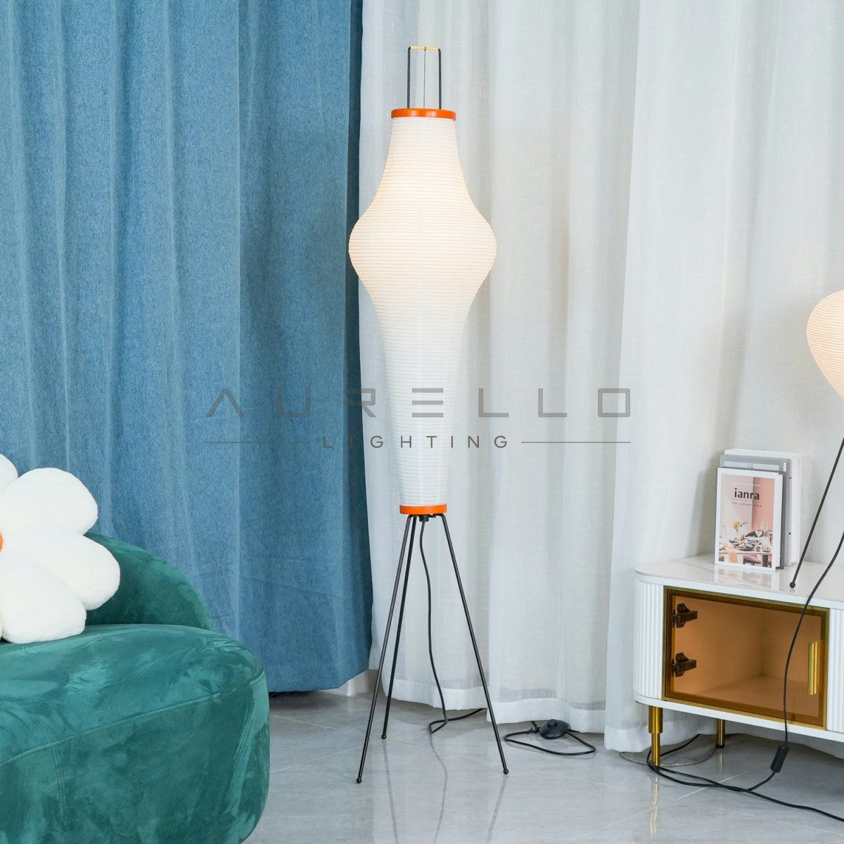 Rice Paper Floor Lamp