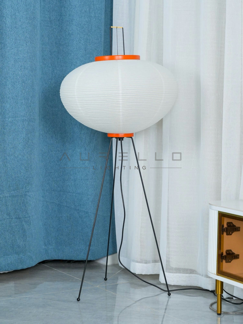 Rice Paper Floor Lamp