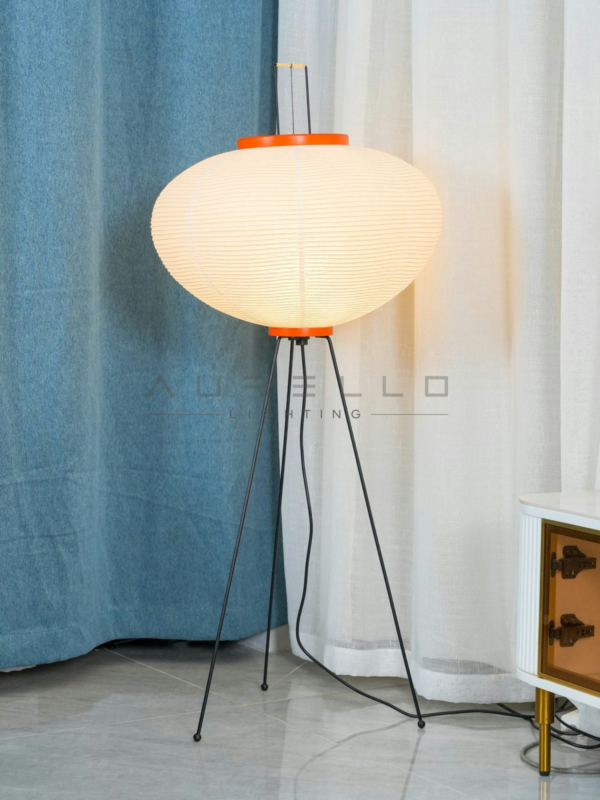 Rice Paper Floor Lamp