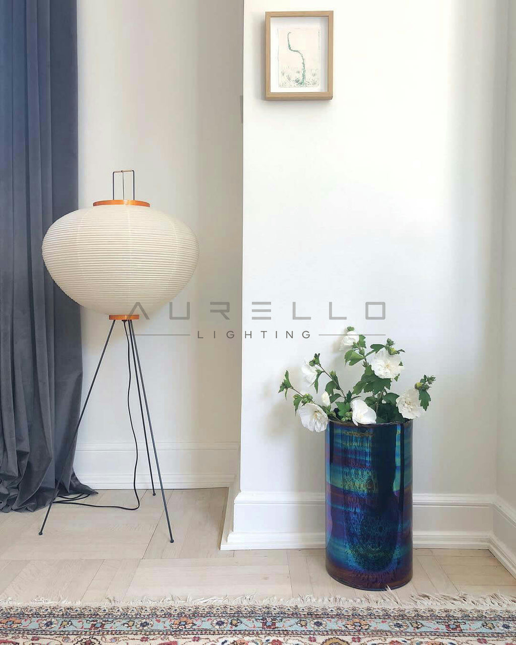 Rice Paper Floor Lamp