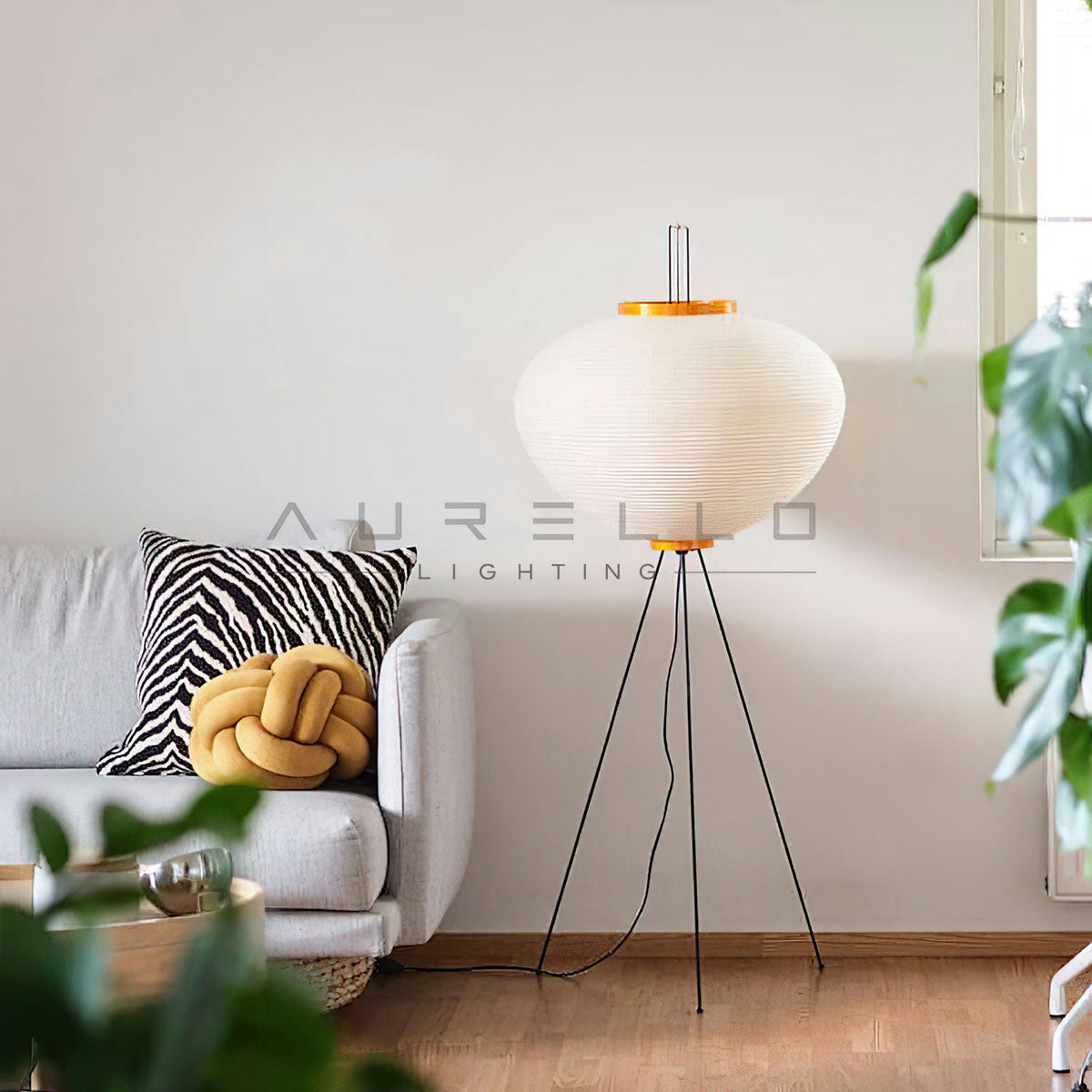 Rice Paper Floor Lamp