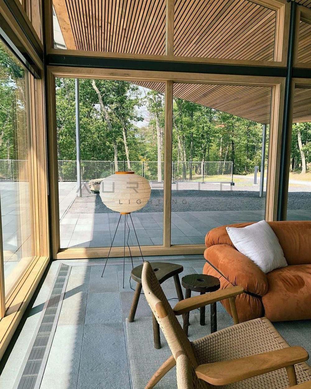 Rice Paper Floor Lamp