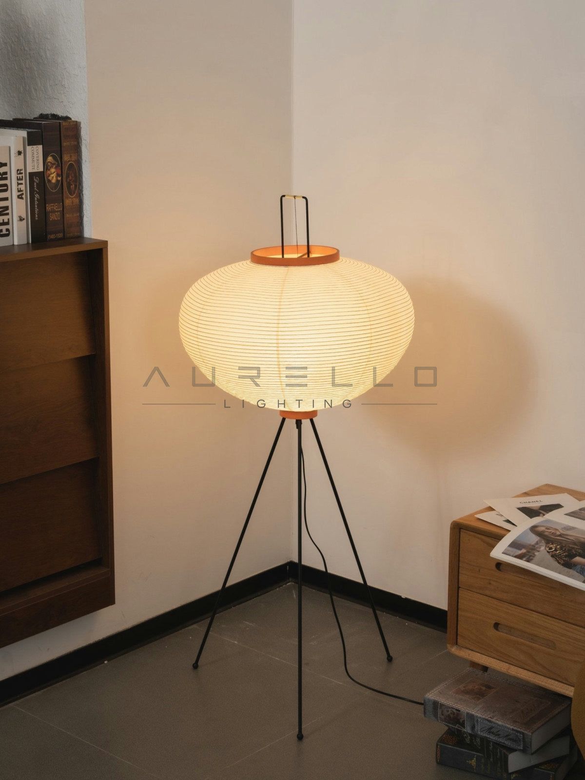 Rice Paper Floor Lamp