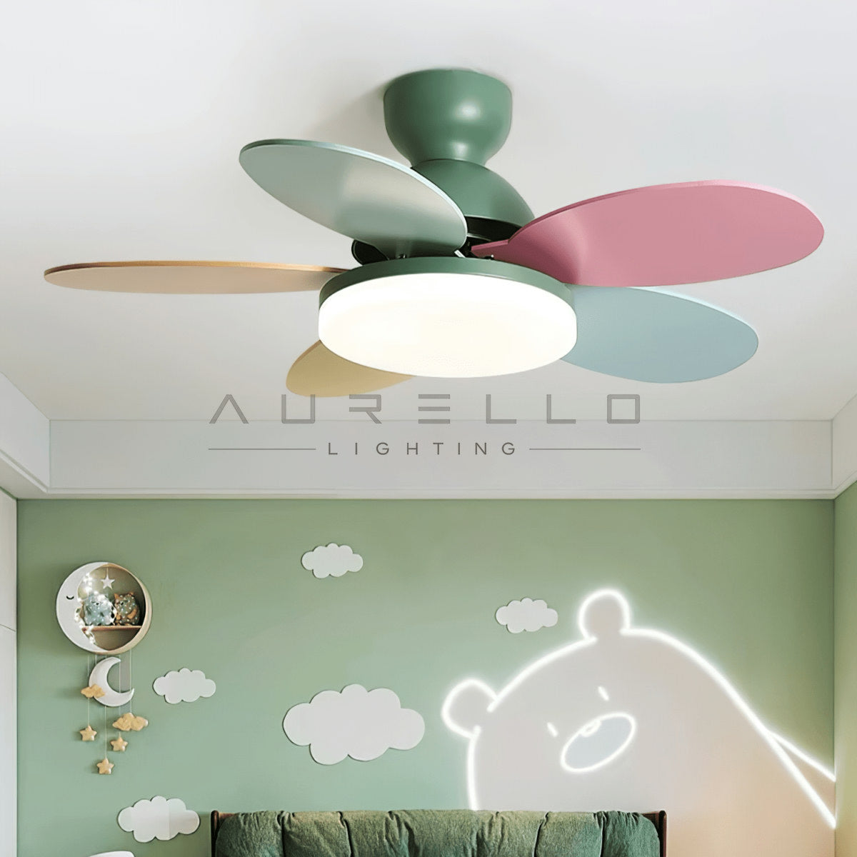 Petalo Ceiling Fan Light