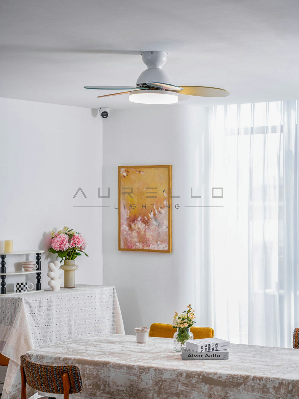 Petalo Ceiling Fan Light