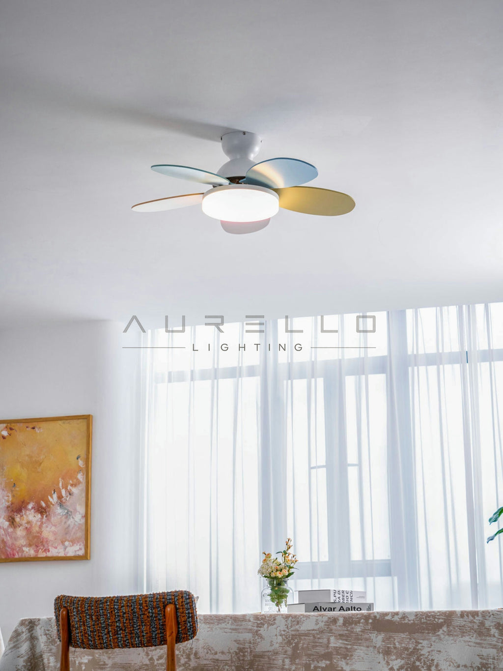 Petalo Ceiling Fan Light