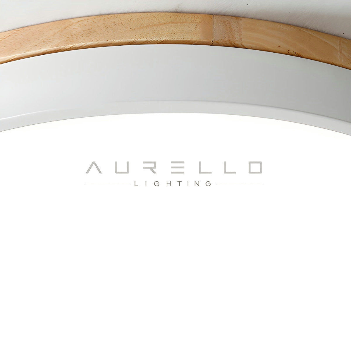 Zara Circular Wood Ceiling Lamp