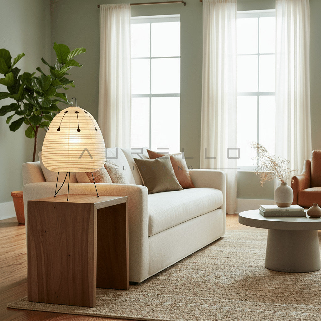 Japanese Lantern Table Lamp