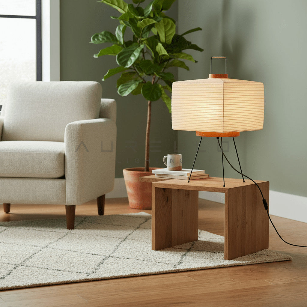 Japanese Lantern Table Lamp