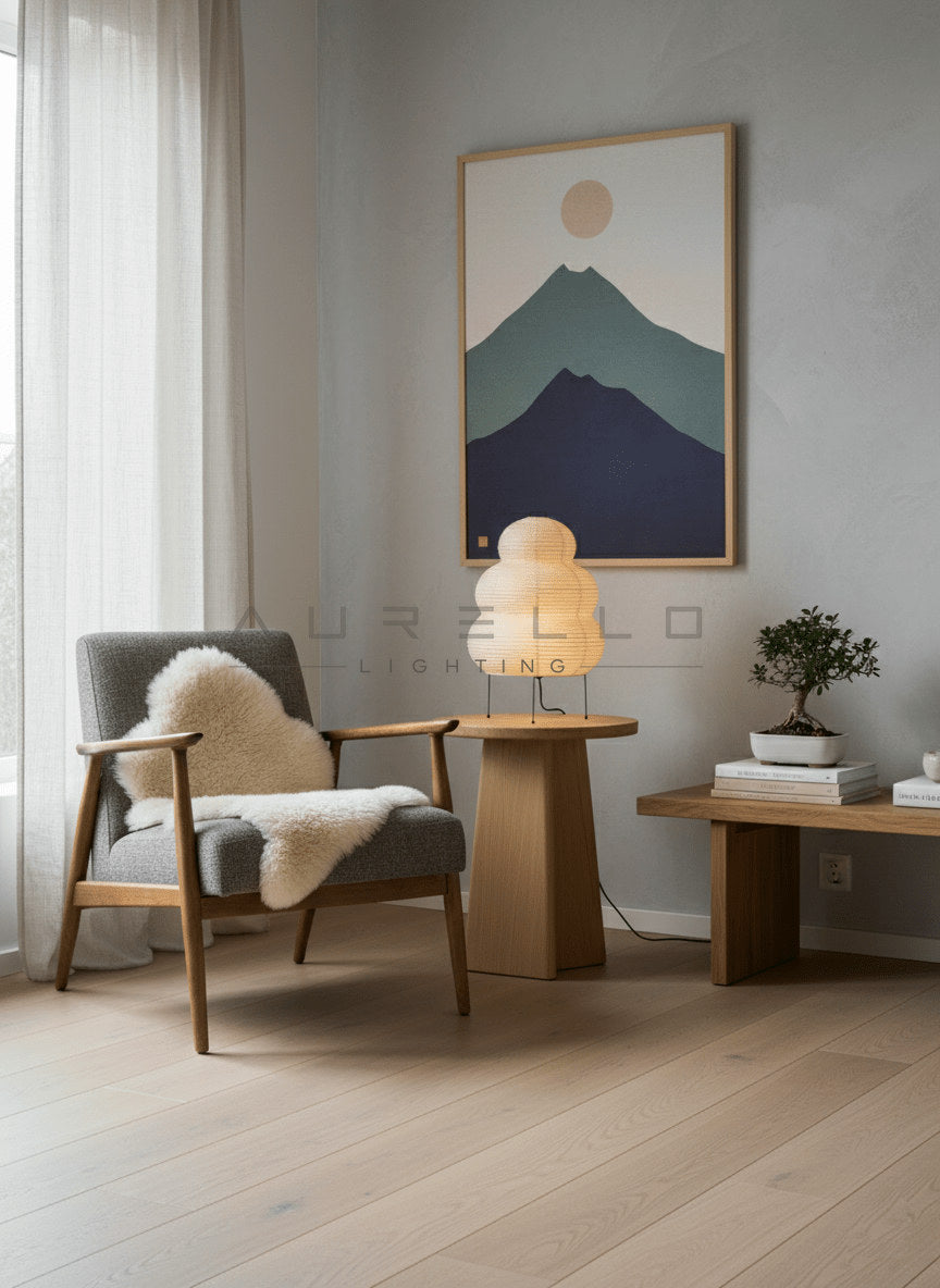 Japanese Lantern Table Lamp