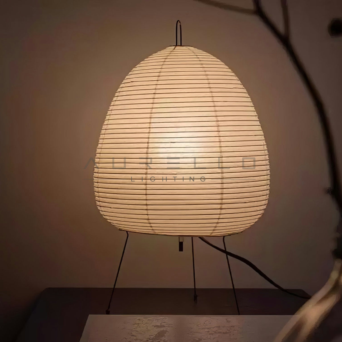 Japanese Lantern Table Lamp