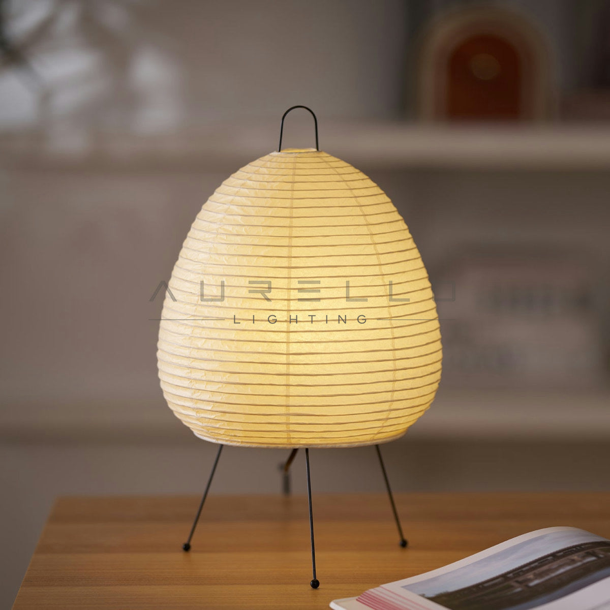 Japanese Lantern Table Lamp