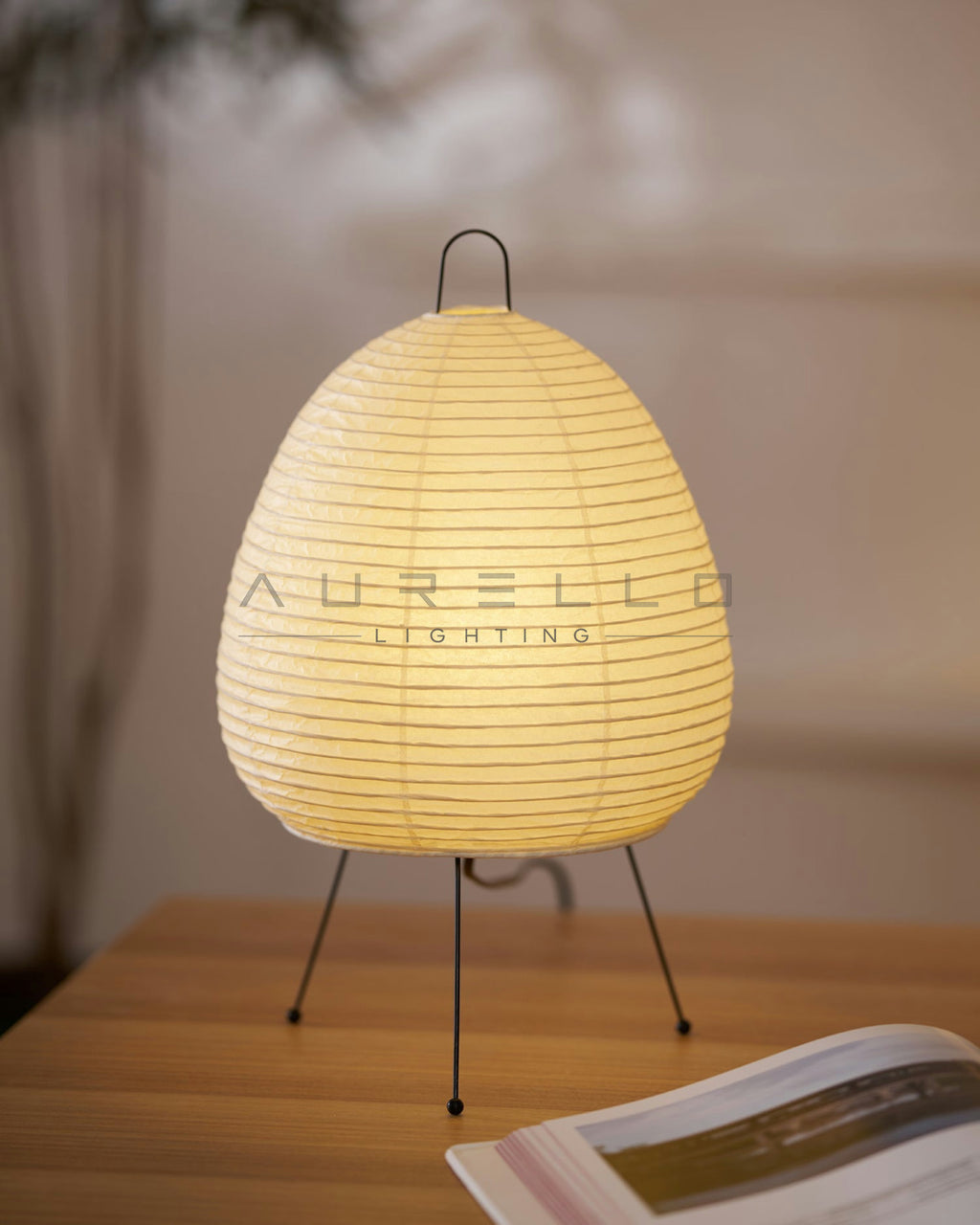 Japanese Lantern Table Lamp