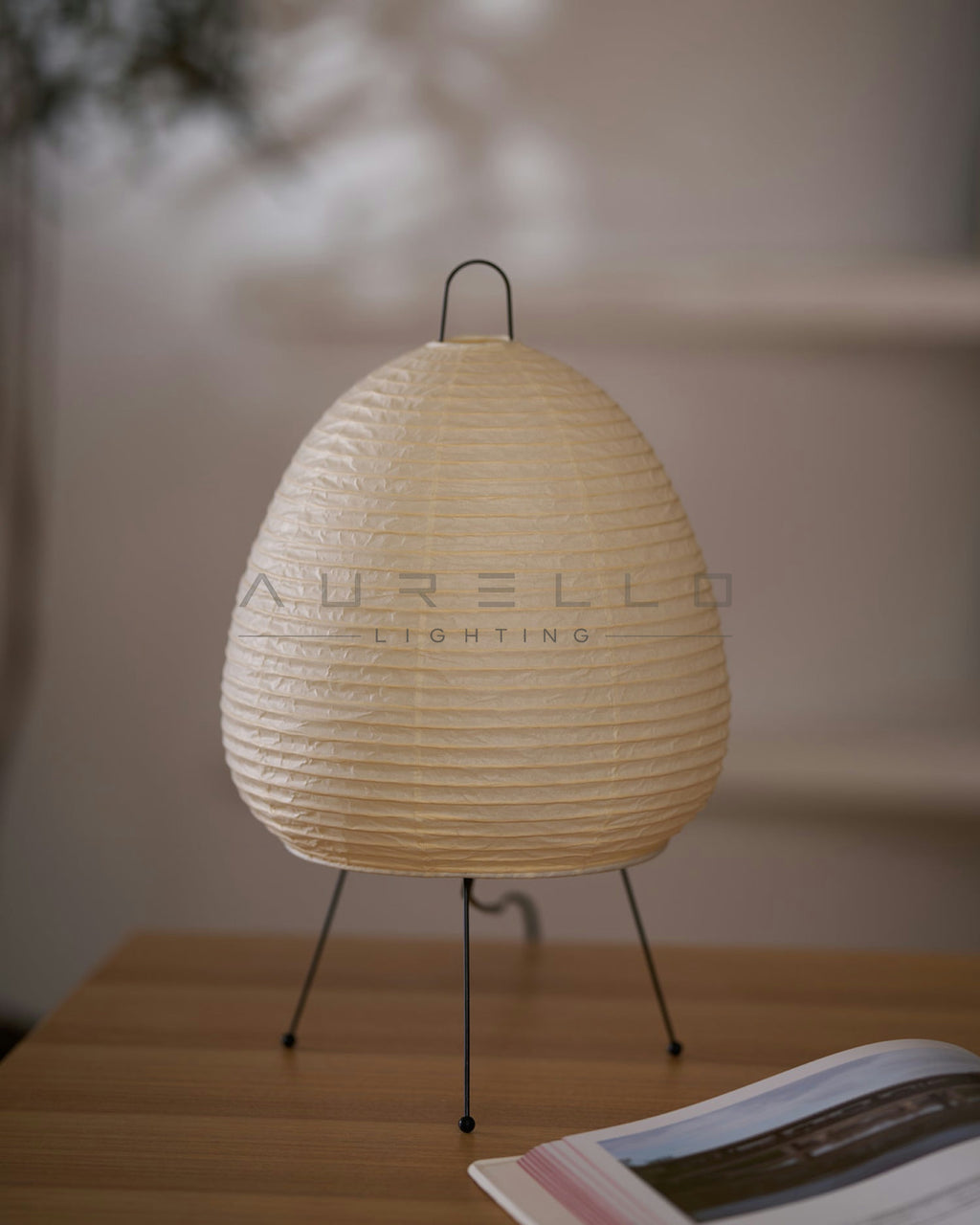 Japanese Lantern Table Lamp