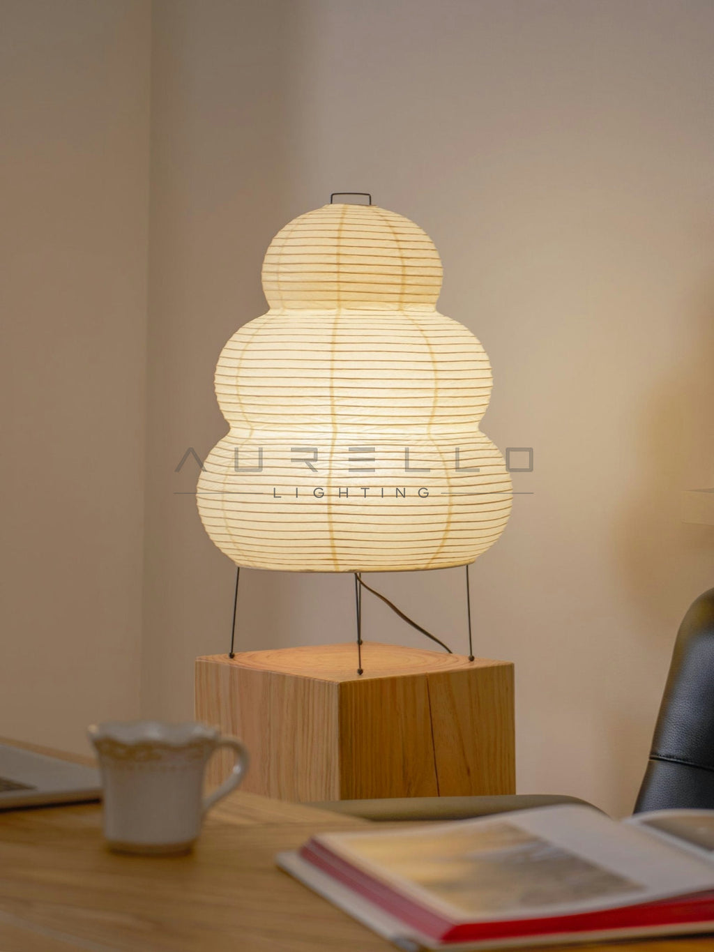 Japanese Lantern Table Lamp