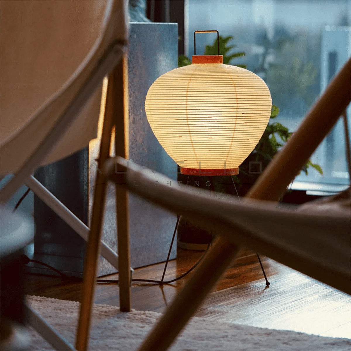 Japanese Lantern Table Lamp