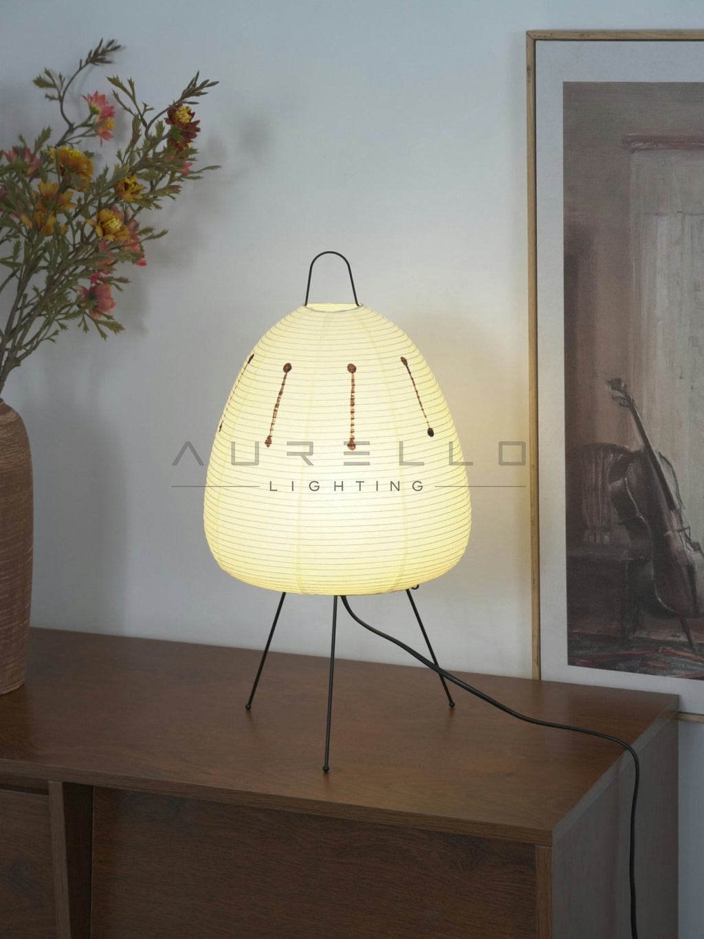 Japanese Lantern Table Lamp